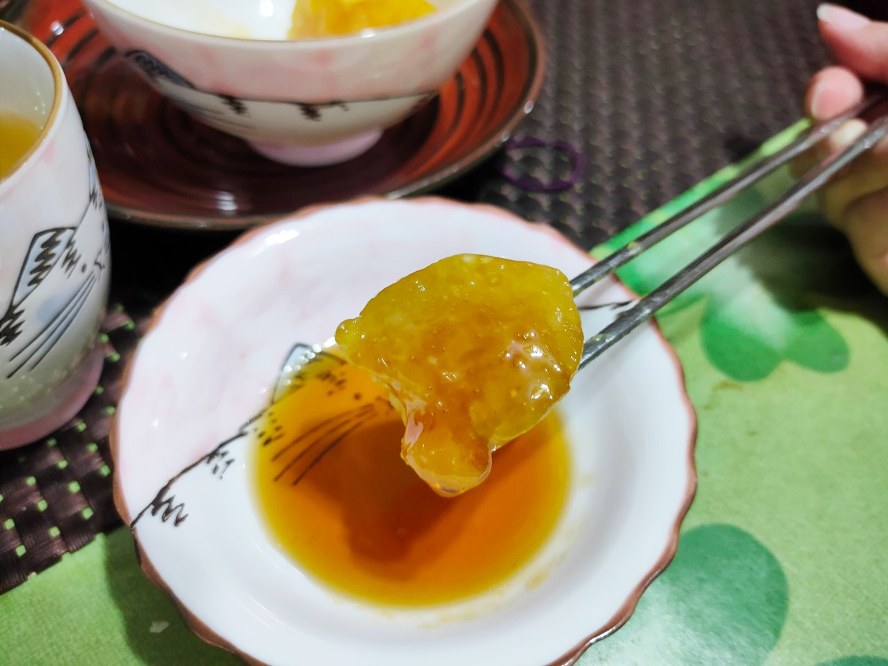 里仁蔬食粽-恆順原味鹼粽沾蜂蜜香甜好滋味